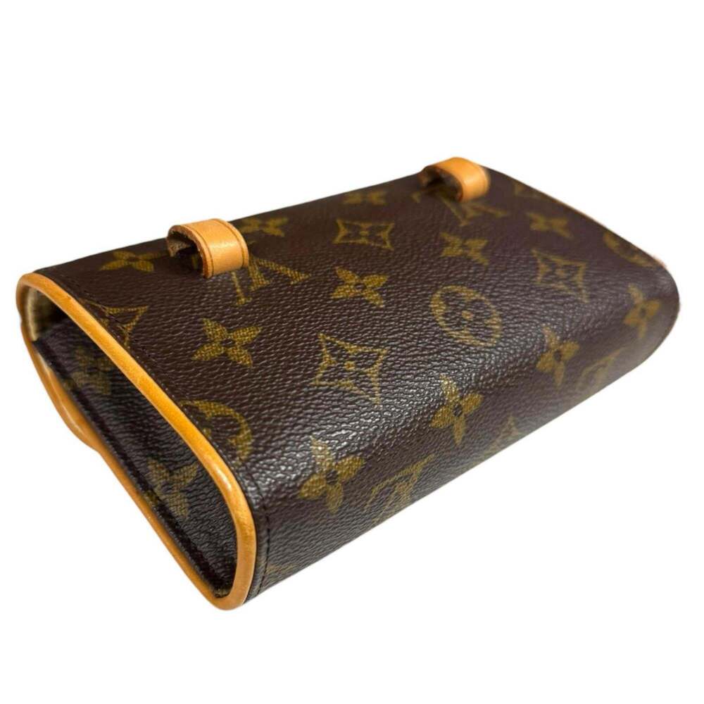 LOUIS VUITTON Authentic Brown Monogram Canvas Pochette Fanny Pack - Picture 10 of 13